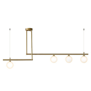 Globe Chandelier: Elegant Lighting for a Striking Ambiance-Kitchen Island