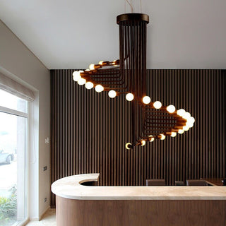 Globe Chandelier: Stunning Lighting Fixture-Chandeliers