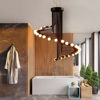 Globe Chandelier: Stunning Lighting Fixture-Chandeliers