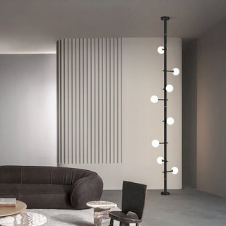 Globe Stems Chandelier: Exquisite Lighting Fixture-Staircase Chandeliers