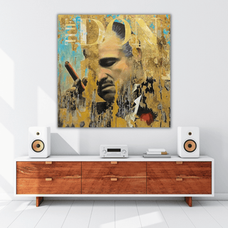 Godfather The Don Canvas Wall Art-GodFather Art