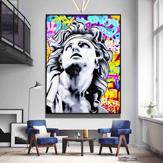 Graffiti Art of David Canvas Wall Art-Wall Posters