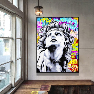 Graffiti Art of David Canvas Wall Art-Wall Posters