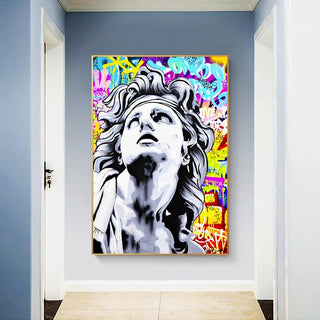 Graffiti Art of David Canvas Wall Art-Wall Posters