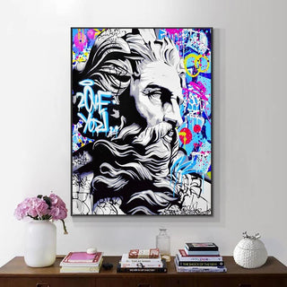 Graffiti Art of David Canvas Wall Art-Wall Posters