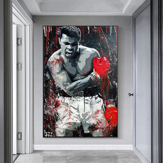 Graffiti Muhammad Ali Boxing King Sports Art-Boxing Wall Art