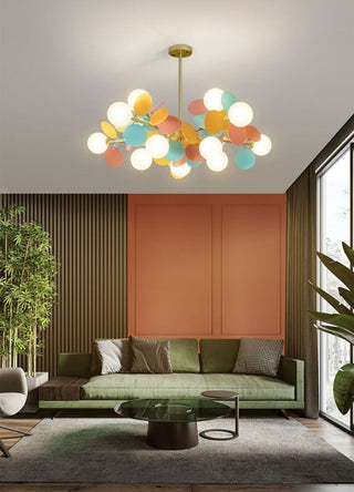 Grape Design Glass Chandelier - Unique & Elegant Lighting-Chandeliers