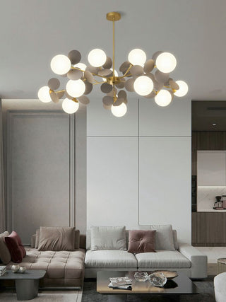 Grape Design Glass Chandelier - Unique & Elegant Lighting-Chandeliers