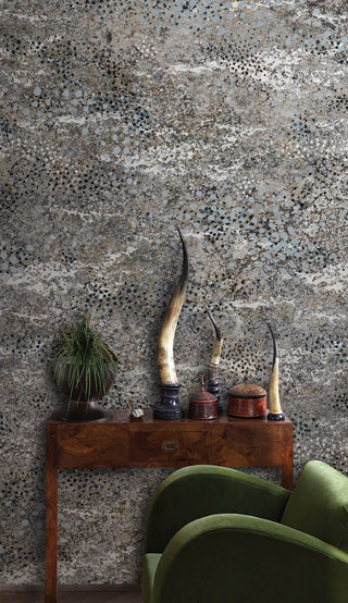Gray Beach Stone Effect Wallpaper Mural-Marble Design Wallpaper