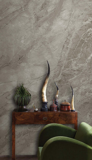 Grey Stone from the Mountain Wallpaper-Marble Design Wallpaper