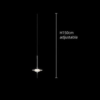 Hand Blown Crystal Glass Meteor Chandelier – Light for Hallways-Staircase Chandeliers