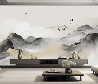 Hilly Mountains Wallpaper Murals-Mountain Wallpaper