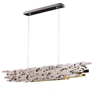 Honeycomb Chandelier - Elegant Lighting Fixture-Kitchen Island