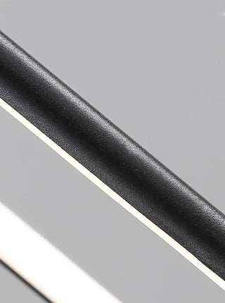 Hooked Bars Linear Staircase Chandelier Lighting-Staircase Chandeliers