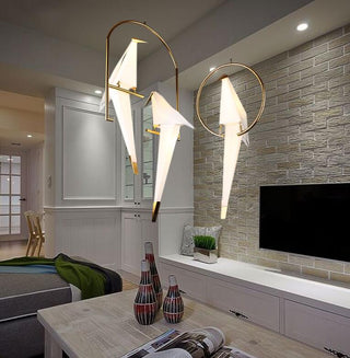 Humming Bird Cage Pendant Light – Artistic Charm Meets Ambient Elegance-Pendant Lights