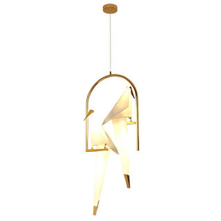 Humming Bird Cage Pendant Light – Artistic Charm Meets Ambient Elegance-Pendant Lights