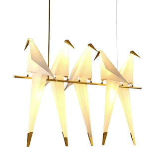 Humming Bird Cage Pendant Light – Artistic Charm Meets Ambient Elegance-Pendant Lights