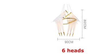 Humming Bird Cage Pendant Light – Artistic Charm Meets Ambient Elegance-Pendant Lights