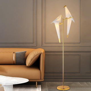 Humming Bird LED Floor Lamp – Graceful Illumination Meets Modern Design-Lamps