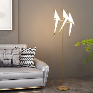Humming Bird LED Floor Lamp – Graceful Illumination Meets Modern Design-Lamps