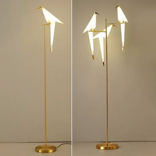 Humming Bird LED Floor Lamp – Graceful Illumination Meets Modern Design-Lamps