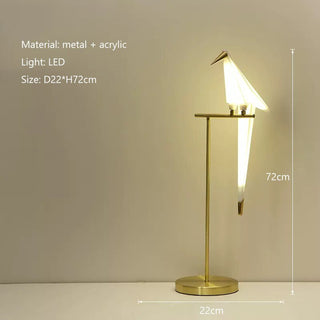 Humming Bird LED Floor Lamp – Graceful Illumination Meets Modern Design-Lamps