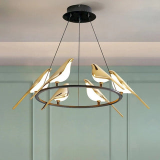 Humming Bird Shaped Acrylic Chandelier – Graceful Lighting with Artistic Flair-Kitchen Island