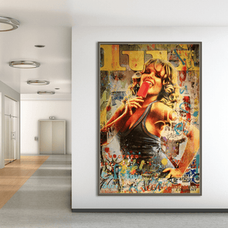 Ice Cream Parano Canvas Wall Art: The Perfect Decor-Wall Posters