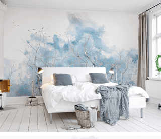 In the blue Tree Wallpaper Murals-Trees Wallpaper