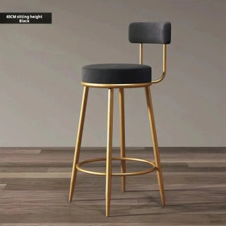 Iron Art High Stool Bar Stool-Bar Stools