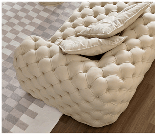 Italian Chesterfield Sofa Set – Custom Fabric