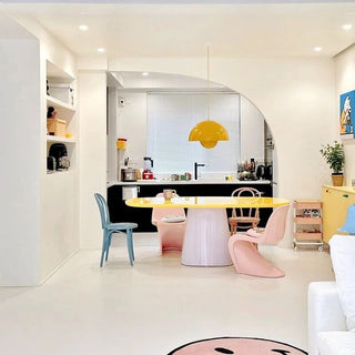 Italian Classic Dining Table Set-Dining Tables