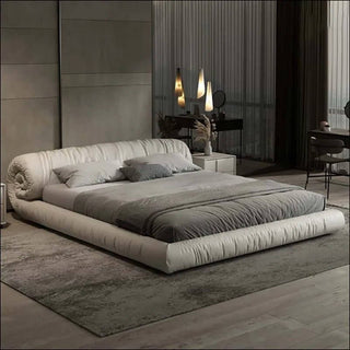 Italian Design Swirl Roll Bed Frame-Bed Frame