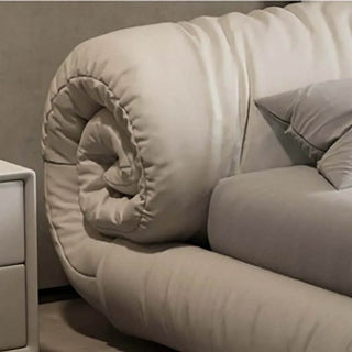 Italian Design Swirl Roll Bed Frame-Bed Frame