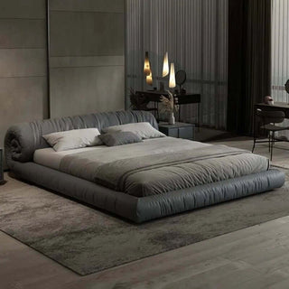 Italian Design Swirl Roll Bed Frame-Bed Frame