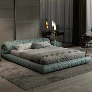 Italian Design Swirl Roll Bed Frame-Bed Frame