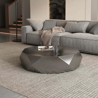 Italian Designer Auxiliar Metal Coffee Table-Coffee Table