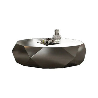 Italian Designer Auxiliar Metal Coffee Table-Coffee Table
