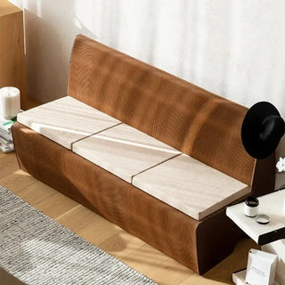 Italian Designer Bendable Sofa Bench for Living Room-Benches