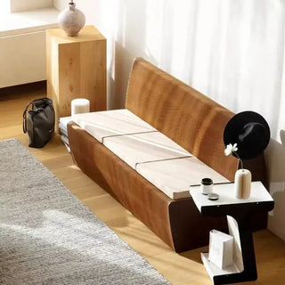 Italian Designer Bendable Sofa Bench for Living Room-Benches