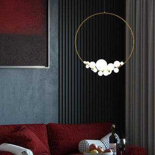 Italian Designer Ring Lighting - Exquisite Elegant Design-Chandeliers
