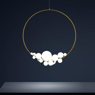 Italian Designer Ring Lighting - Exquisite Elegant Design-Chandeliers