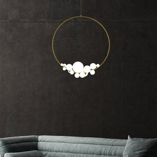 Italian Designer Ring Lighting - Exquisite Elegant Design-Chandeliers
