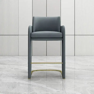 Italian High Stool – Adjustable Backrest Kitchen Counter Chair-Bar Stools