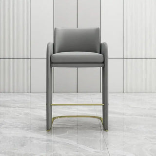 Italian High Stool – Adjustable Backrest Kitchen Counter Chair-Bar Stools