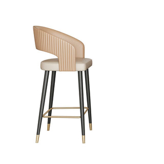 GraffitiWallArt-Italian Light Luxury Bar Counter Chair – Modern Design