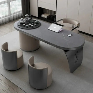 Italian Minimalist Light Luxury Dining Chair-Dining Chairs