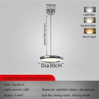 Italian Round Pendant Lighting for Kitchen Island-Kitchen Island