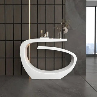 Italian Slimline End Console Table-Console Tables