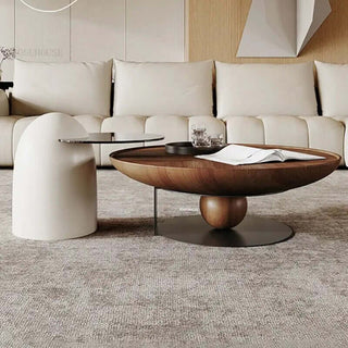 Italian Solid Wood Coffee Table-Coffee Table